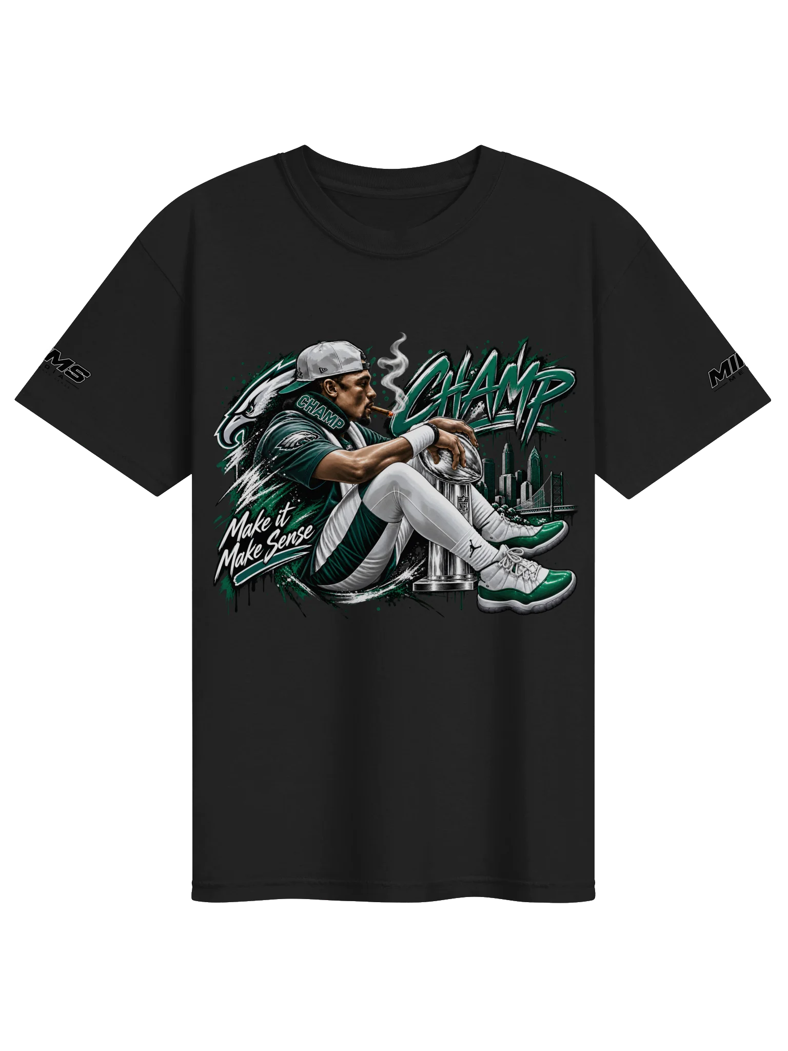 CHAMP Eagles Cigar Skyline Tee product image (1)