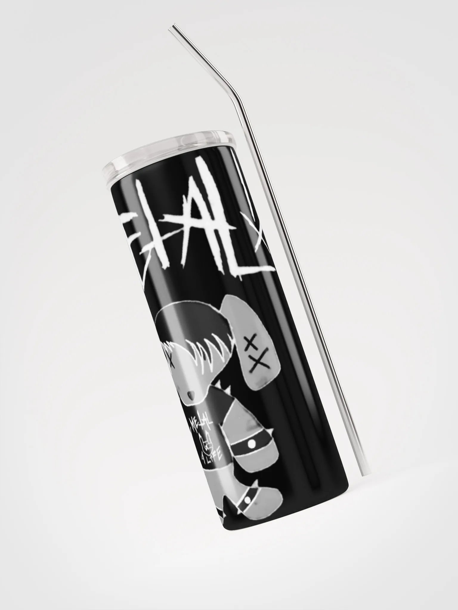 Metalhead Bunny Tumbler product image (3)