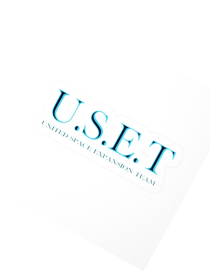 USET Founder Issue Logo Sticker product image (6)