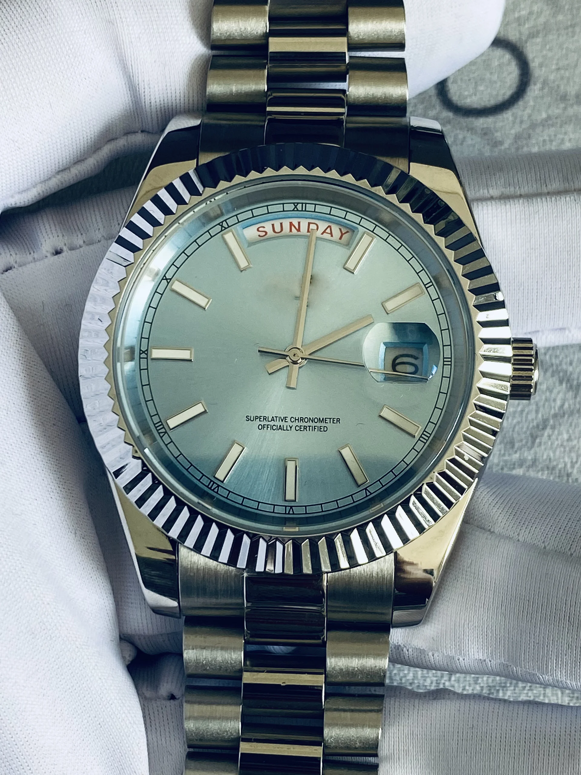Aoryzon Celestial Day-Date – Ice Blue Edition product image (3)