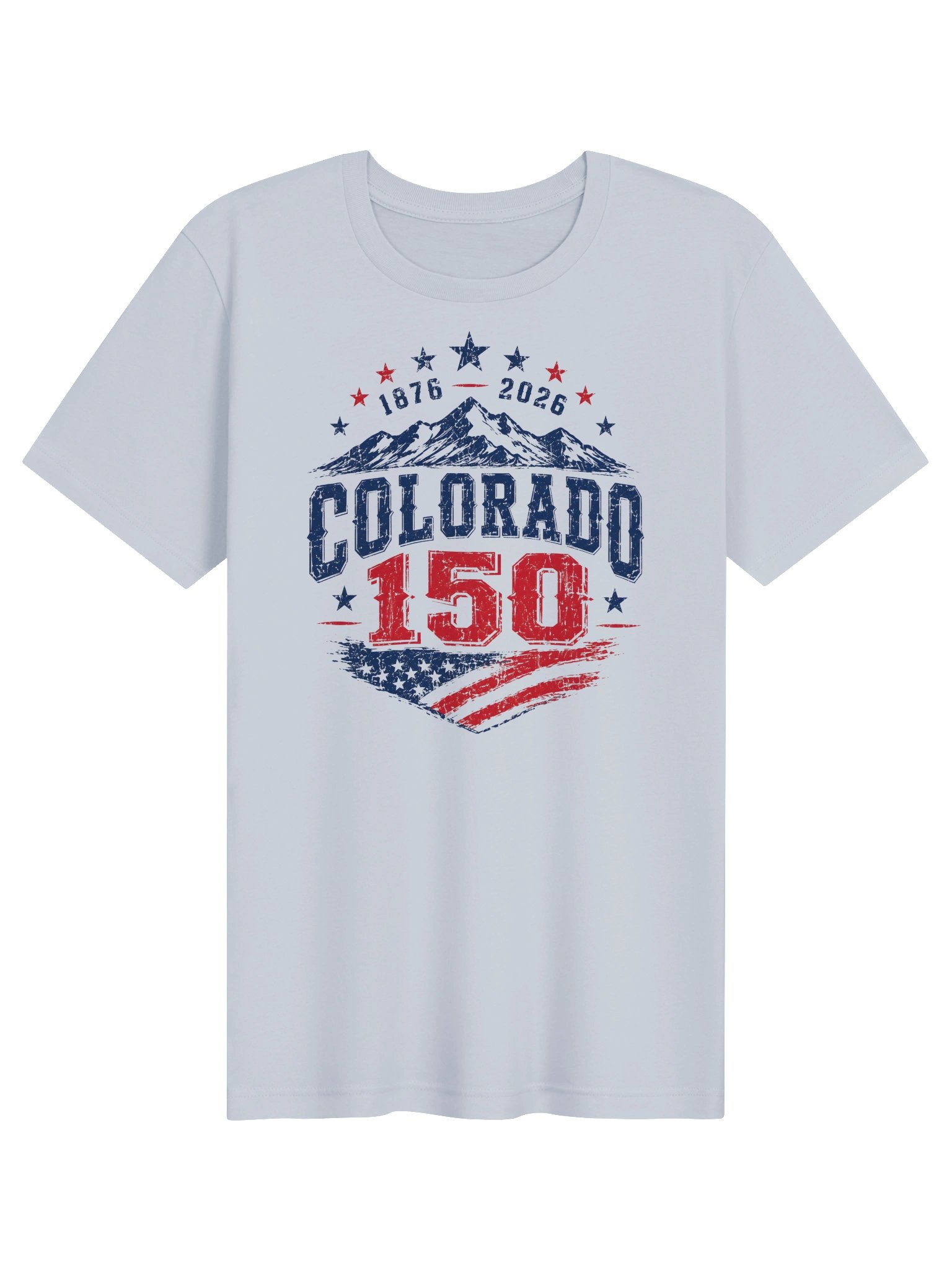 Colorado 150 Patriotic Mountain Tee product image (1)