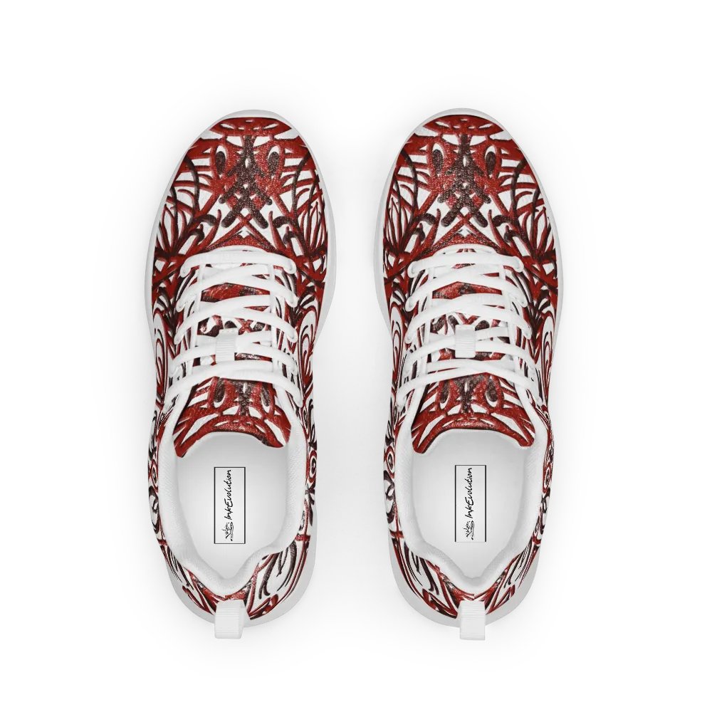 Zenith Red Swirl Men's Sneakers product image (10)