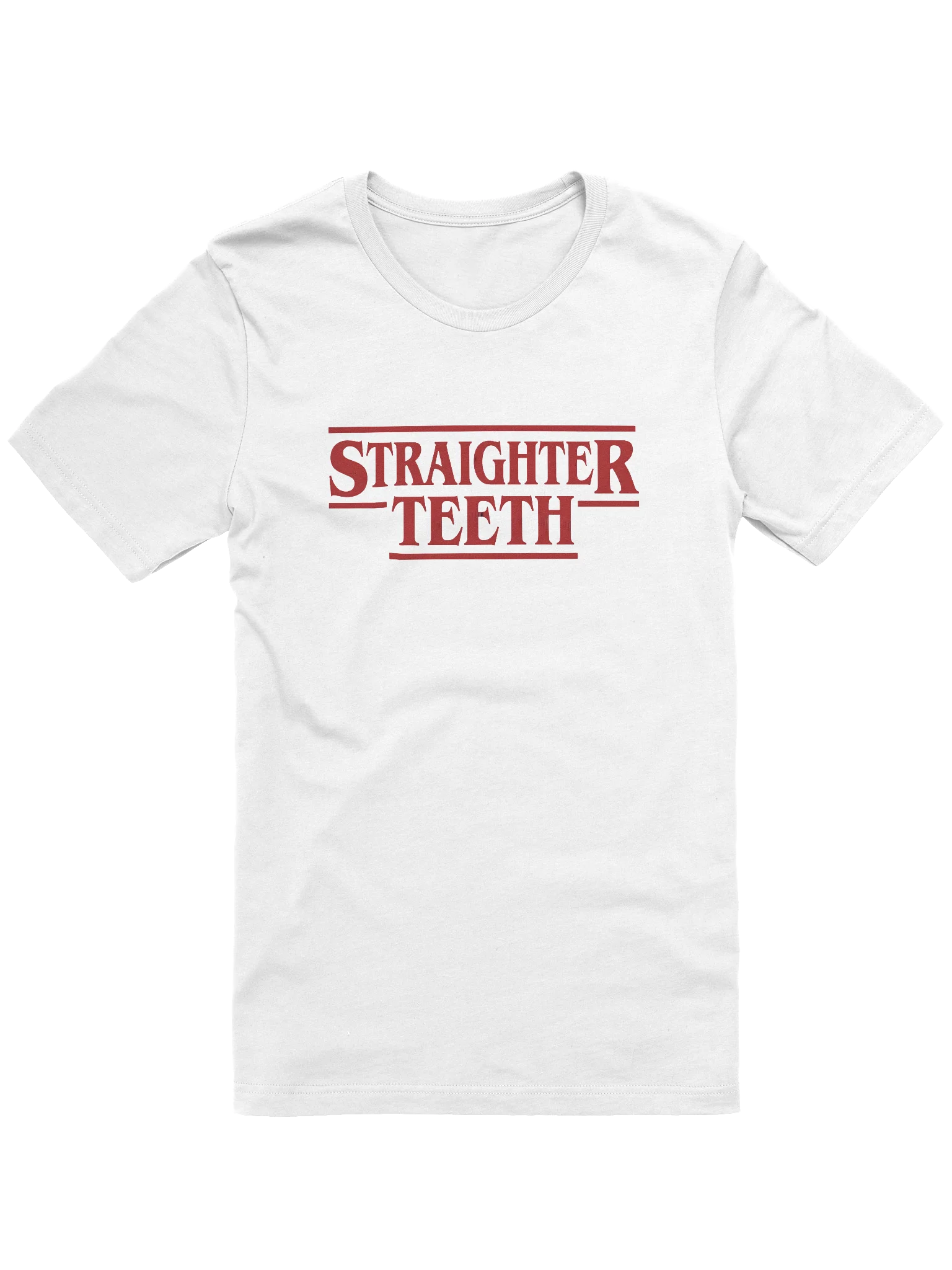 Straighter Teeth Logo White product image (1)