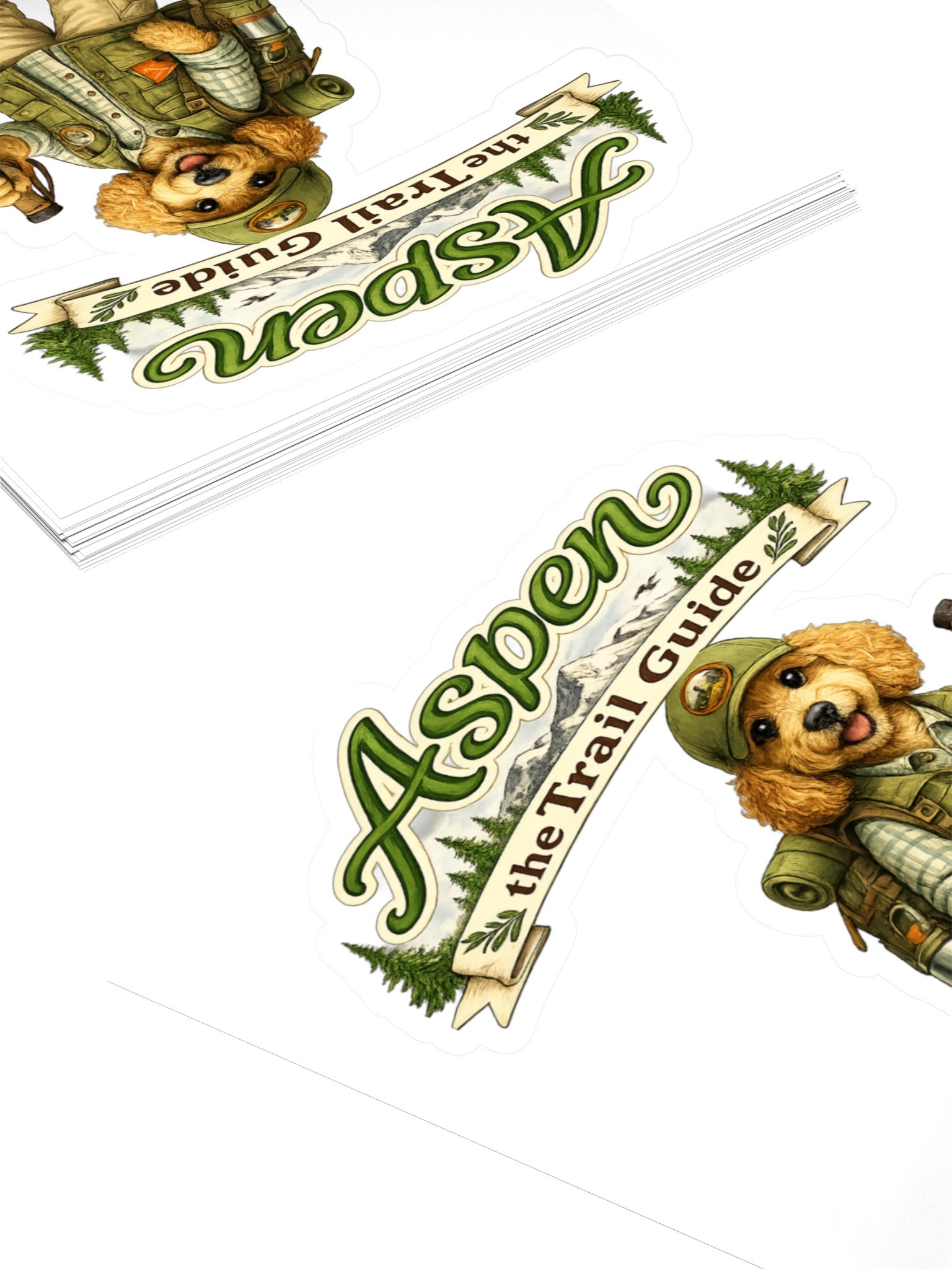 Aspen the Trail Guide Kiss Cut Sticker product image (4)