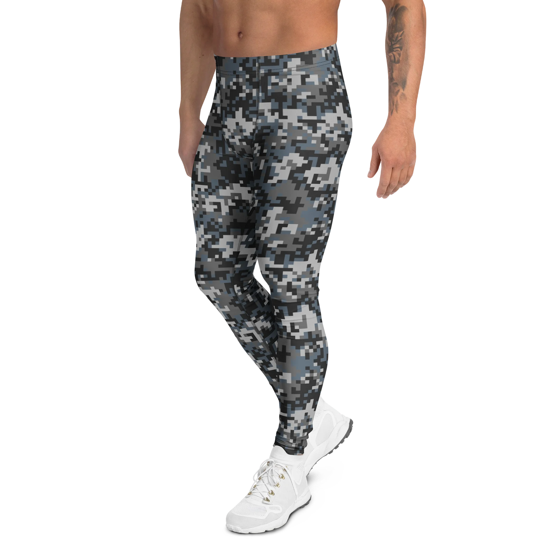 Pixel Urban Digital Camo Men's Leggings product image (4)