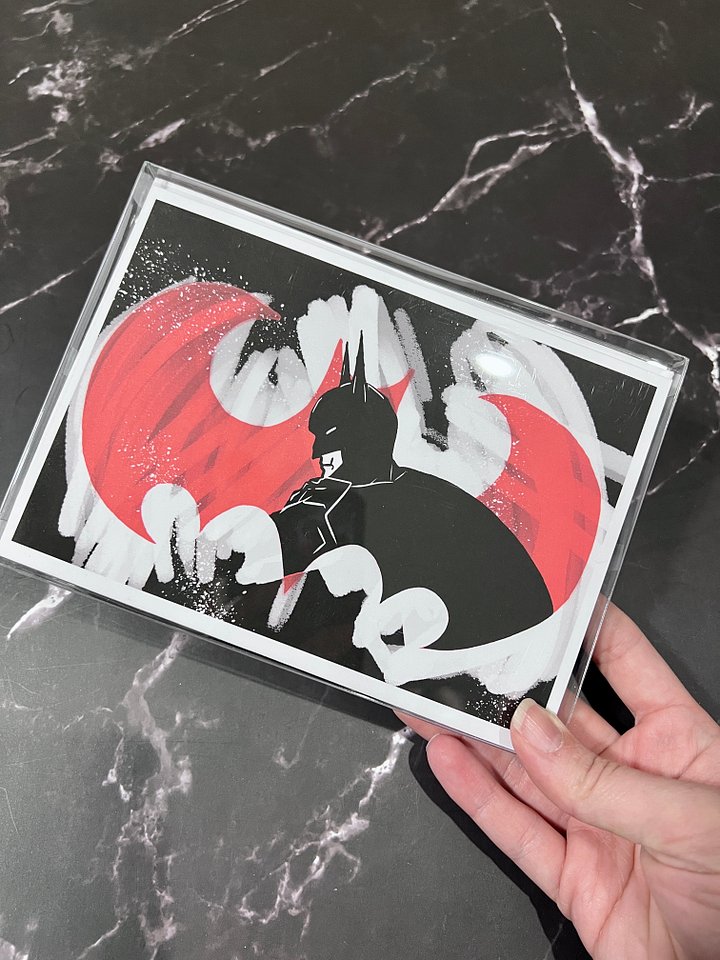 Batty Man Inspired Greeting Cards product image (1)