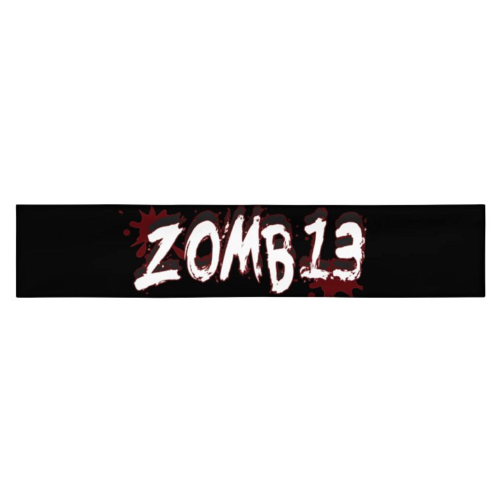 Blood Splatter All-Over Print Headband product image (1)