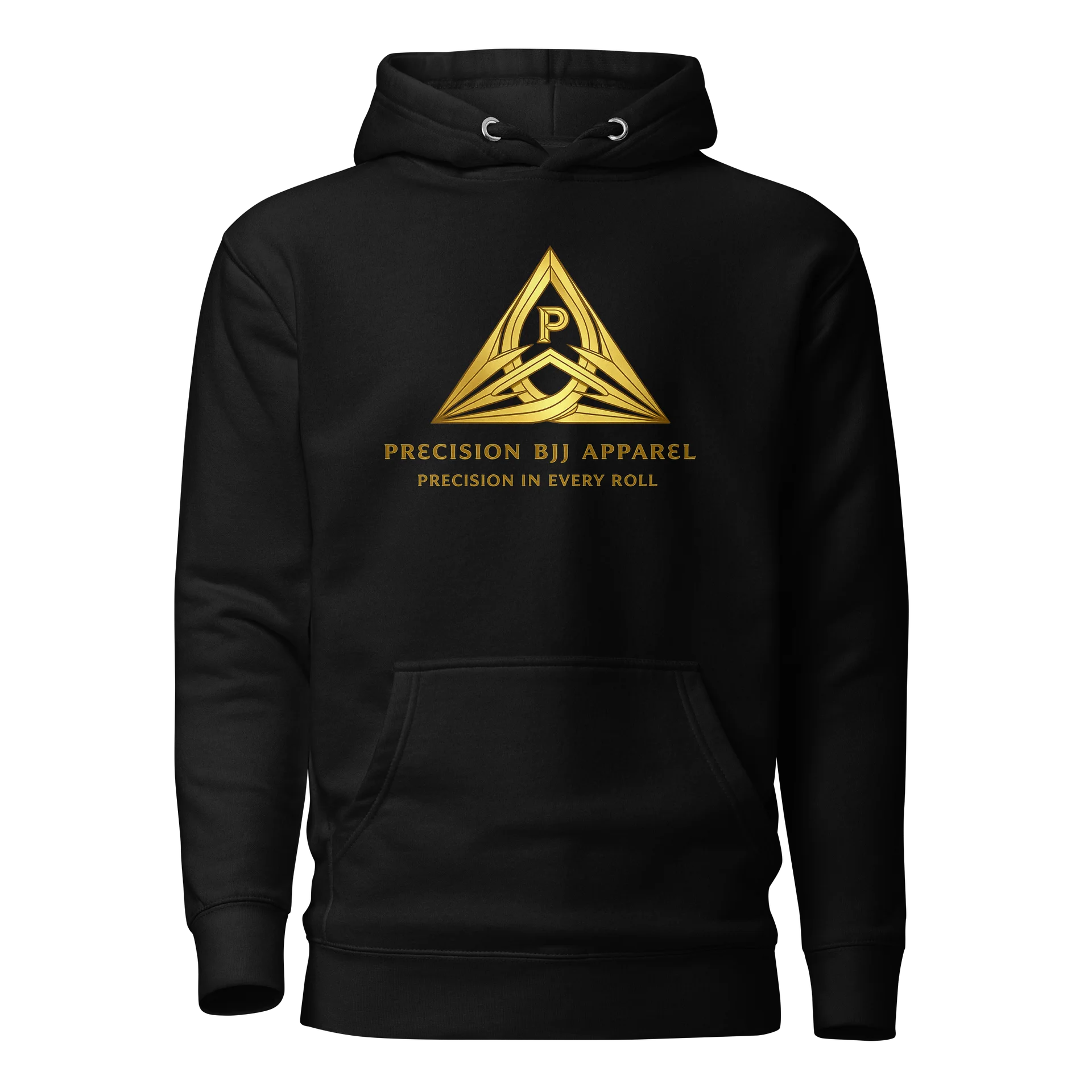 Precision BJJ Signature Black Hoodie product image (1)