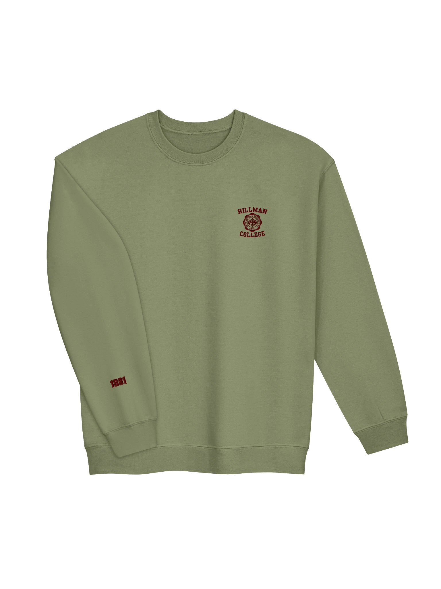I Ain't Go to Hillman. Crewneck. Embroidered. product image (16)