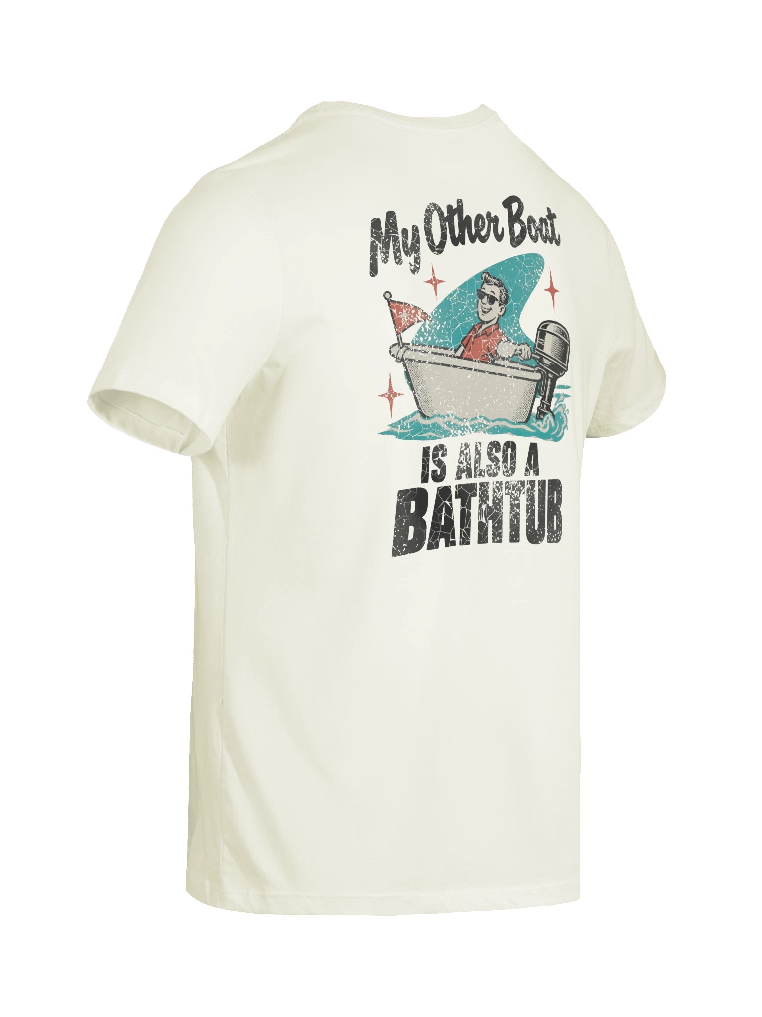 My Other Boat Is Also A Bathtub - Dealer Ad - Women's Relaxed Tee product image (19)