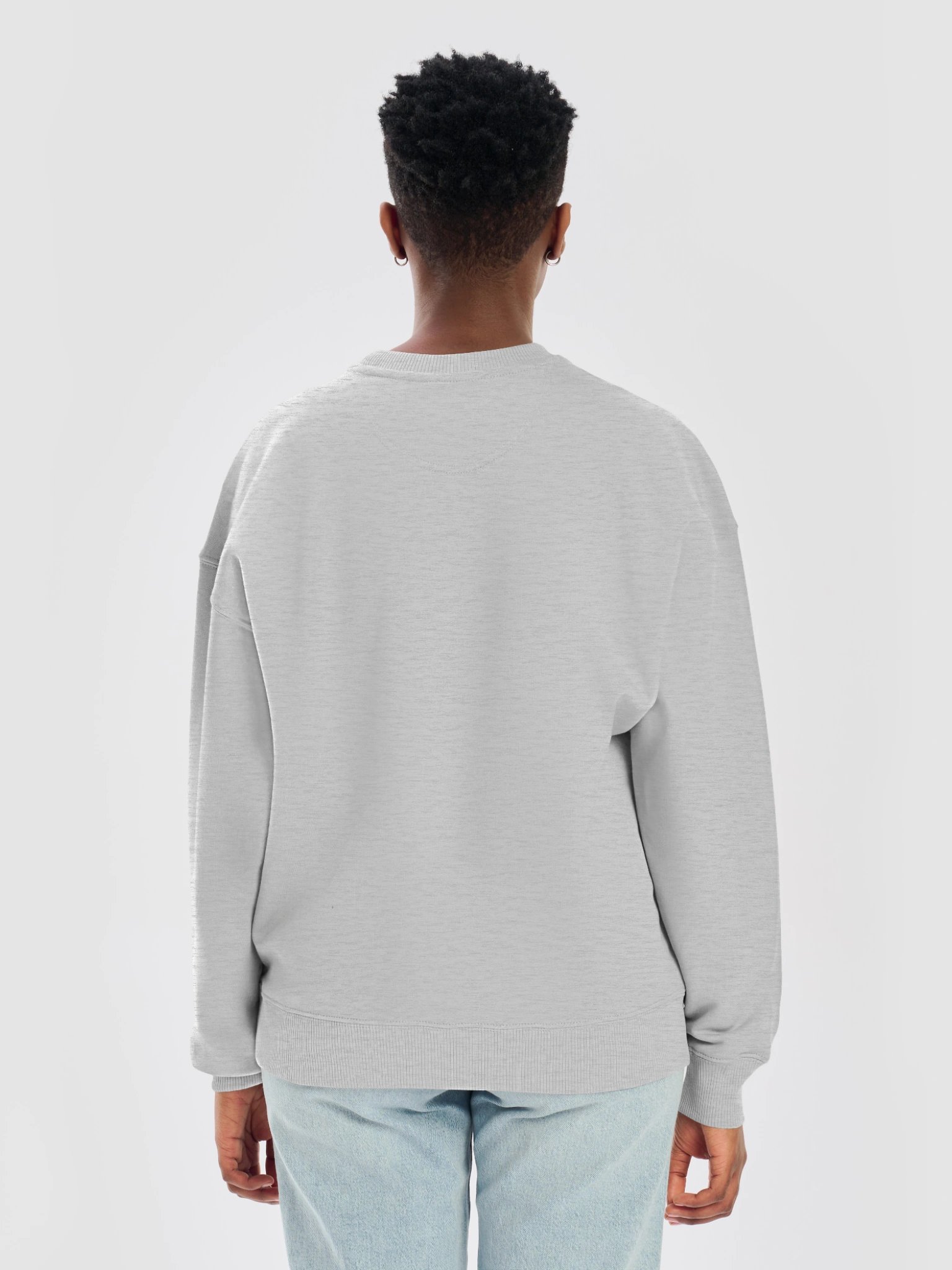 1v9 Oversized Sweater – Navy Stitch product image (10)