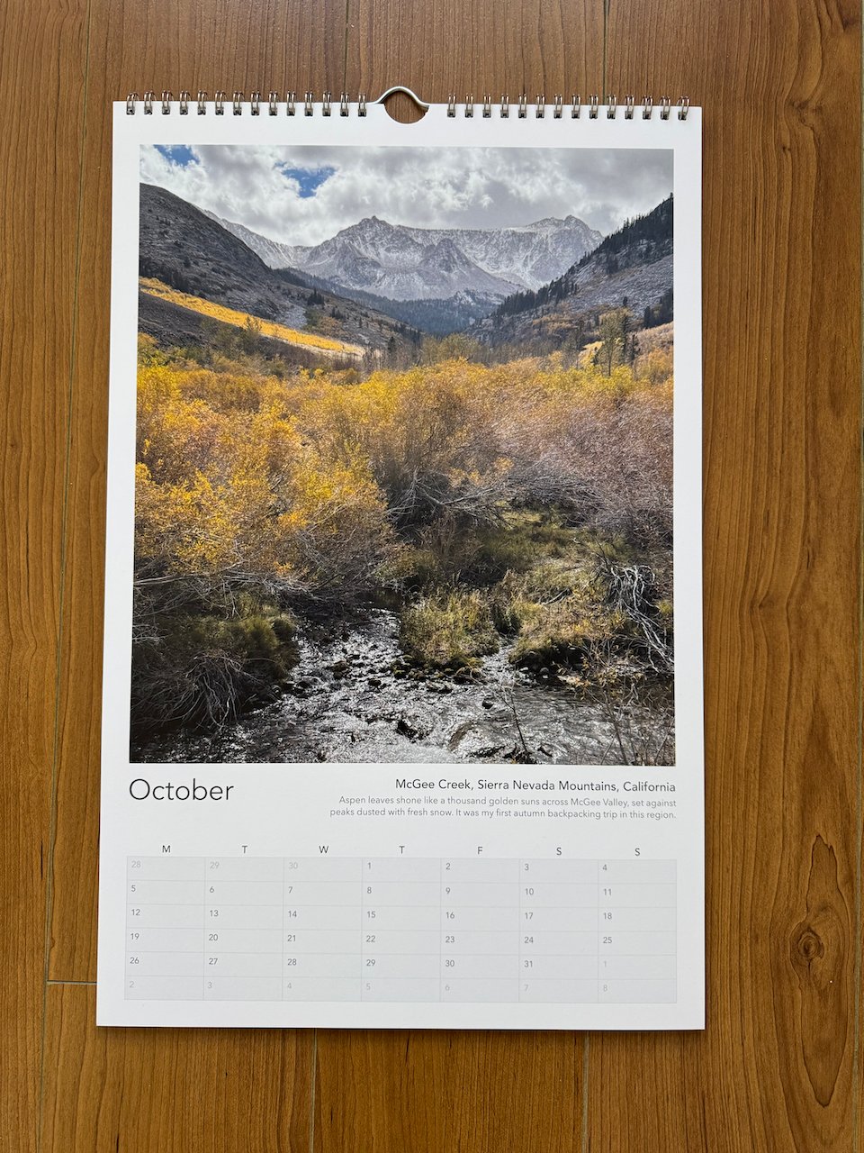 Calendar 2026 - Shifting Light product image (11)