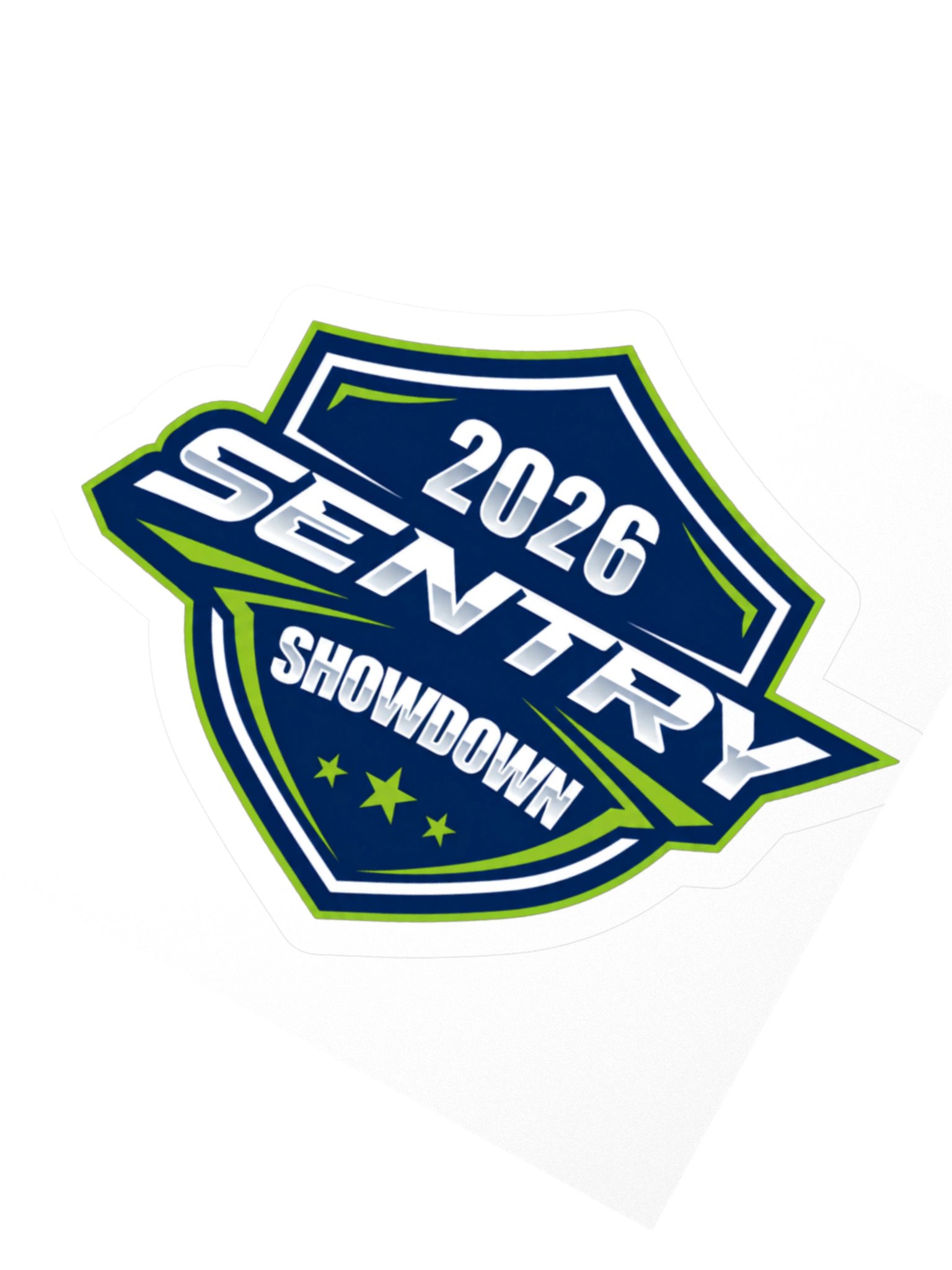 2026 Sentry Showdown Logo Sticker product image (2)