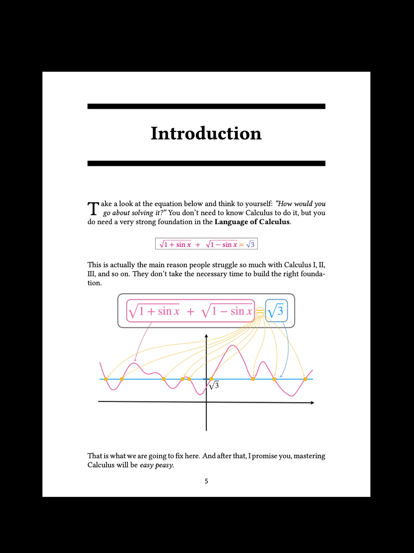The Language of Calculus product image (4)