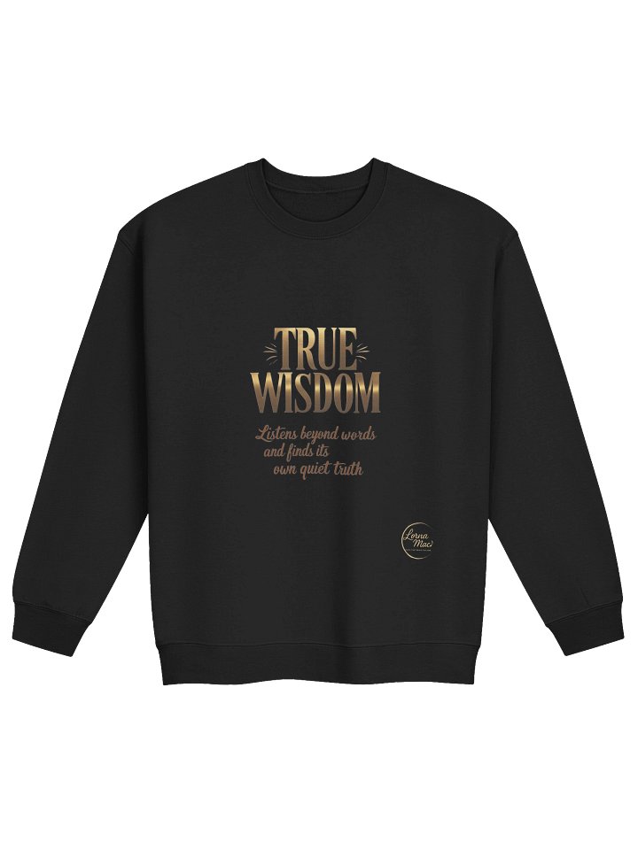 True Wisdom Metallic Sweatshirt product image (1)