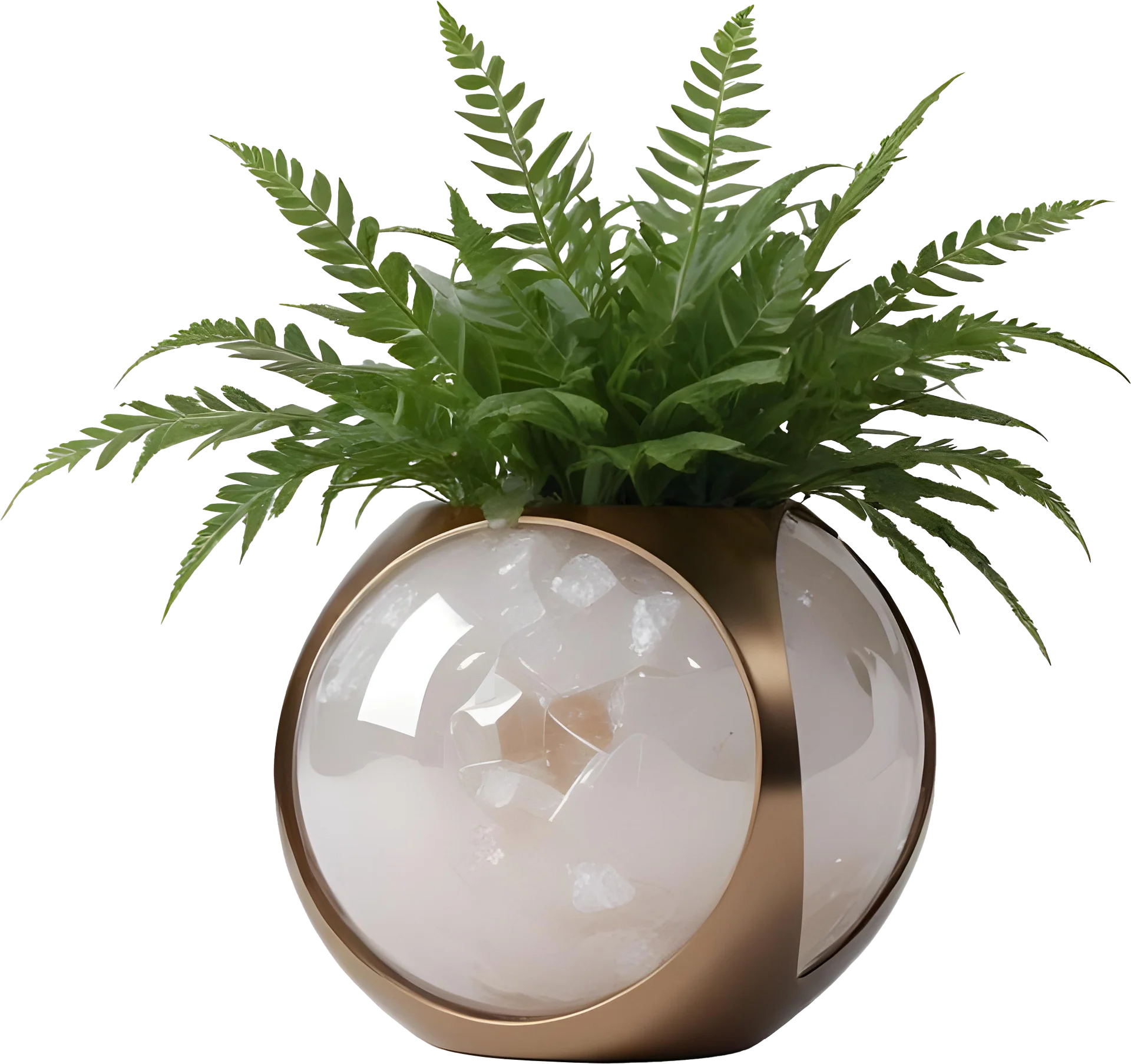 Glamour Organique – Luxury Design Planter PNG product image (1)