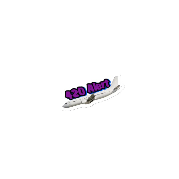 Sky High 420 Alert Die-Cut Magnets product image (1)