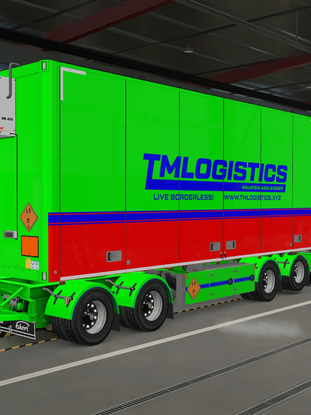 Scania RJL With TANDEM/RIGID Skin Pack - Company Pack Skin Changeable Color Pack 1 product image (7)