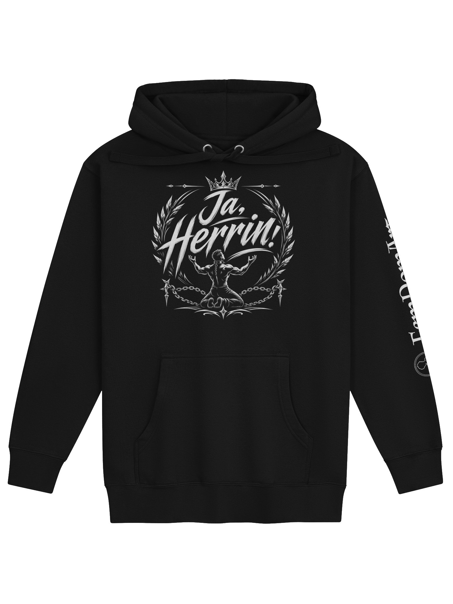 Geboren, um zu dienen – Ja, Herrin! | Dominanter Statement Hoodie product image (3)