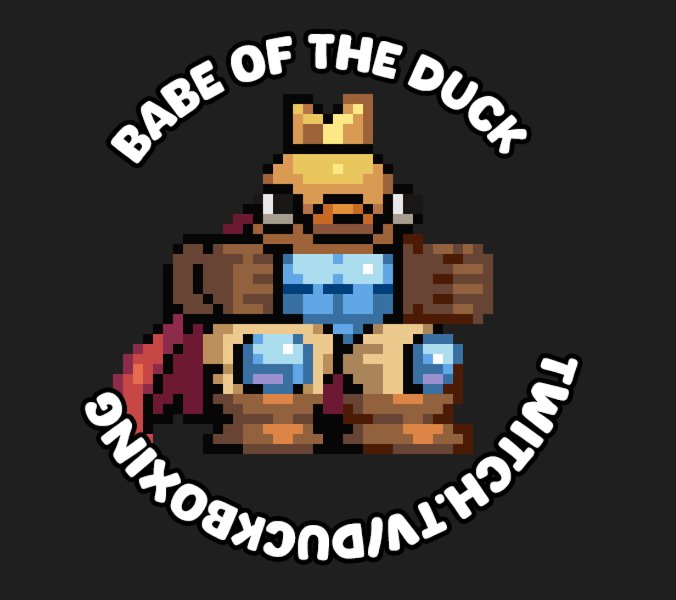 Babe of the Duck Sticker product image (1)