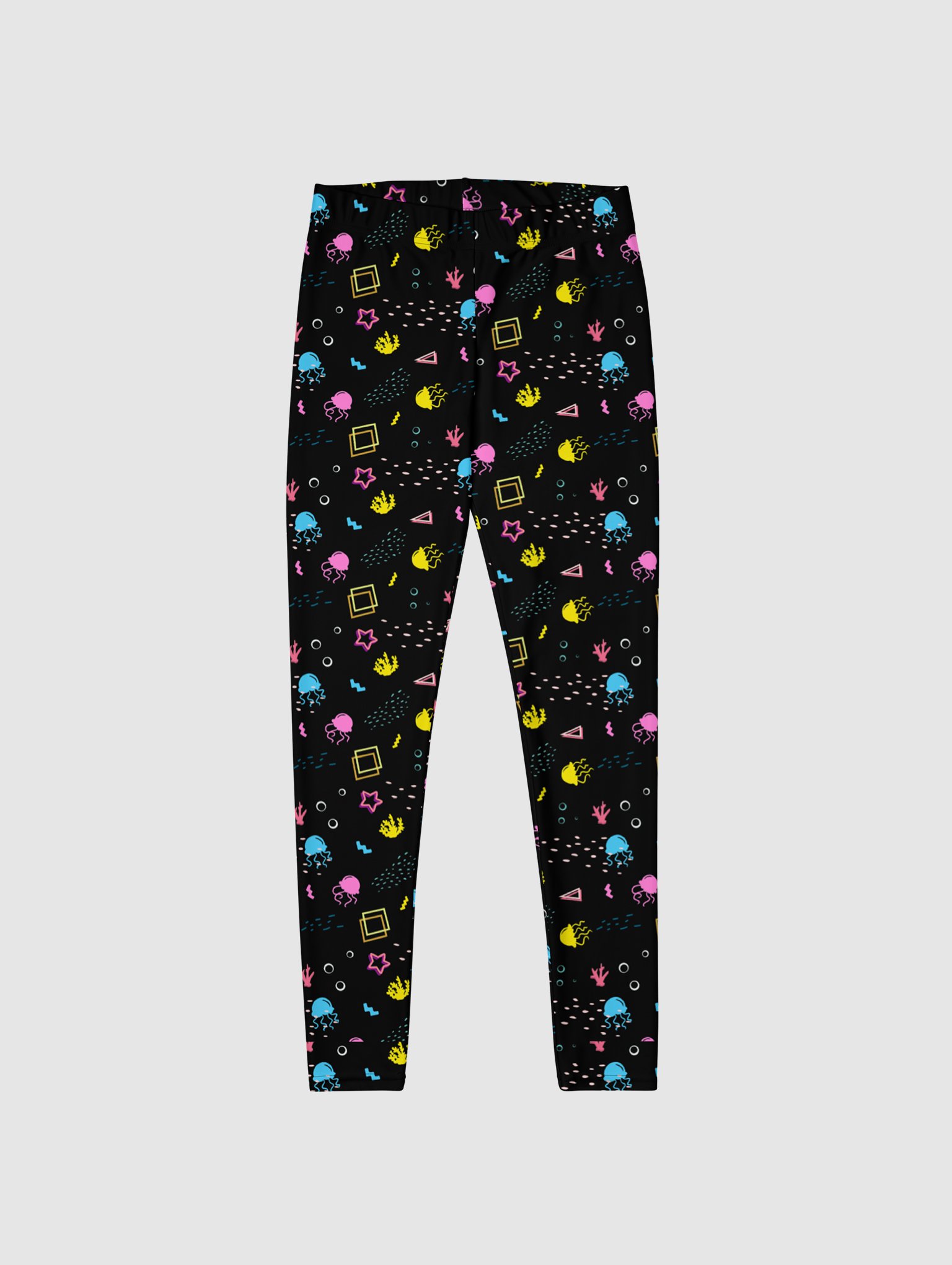 Shifty Seas dark pattern leggings product image (2)