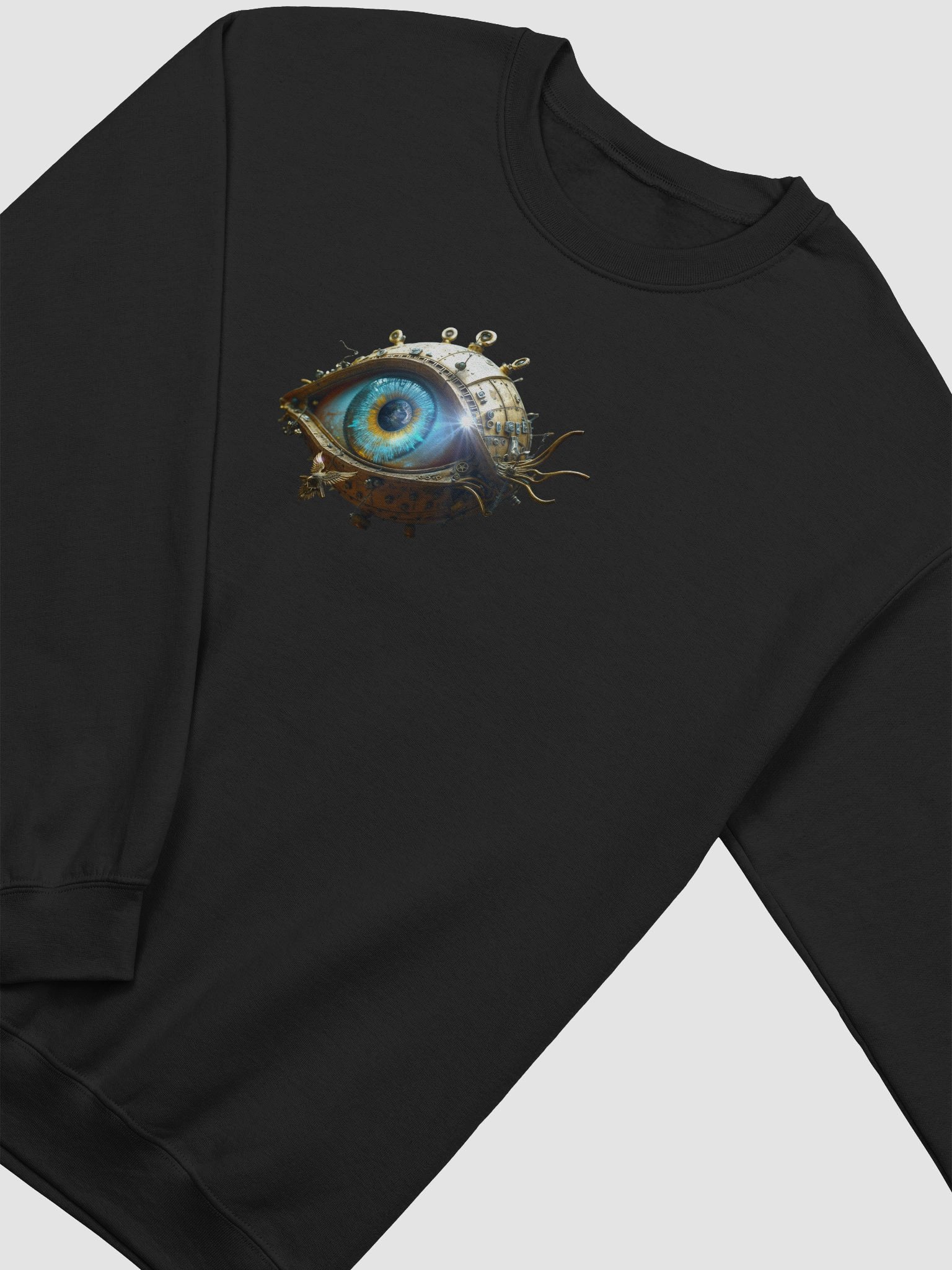 “Wake Up” single artwork crewneck – cinematic rock sweatshirt from Seven Shades of Nothing – Gildan Classic Crewneck product image (3)