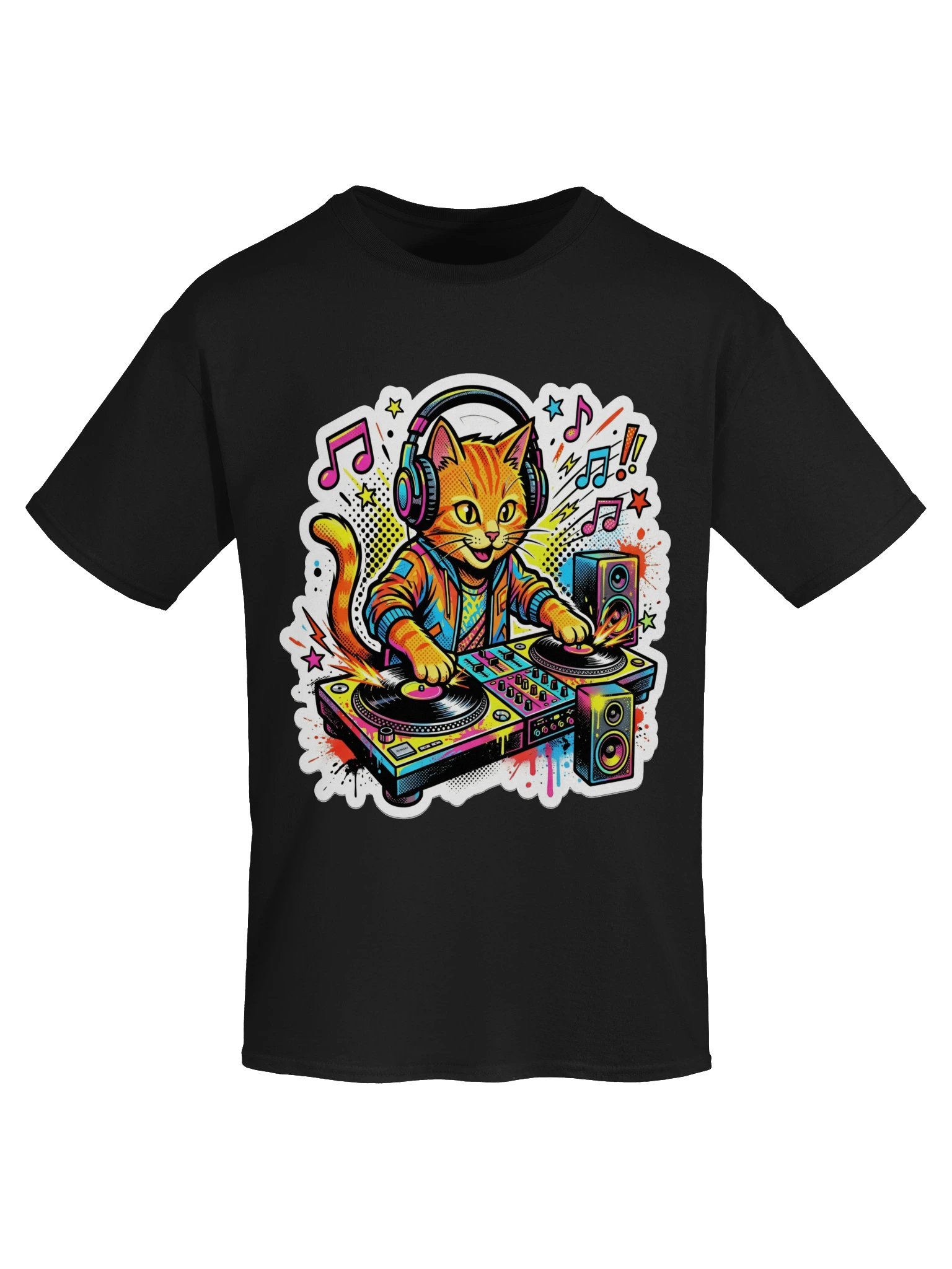 DJ Orange Cat Tee product image (33)