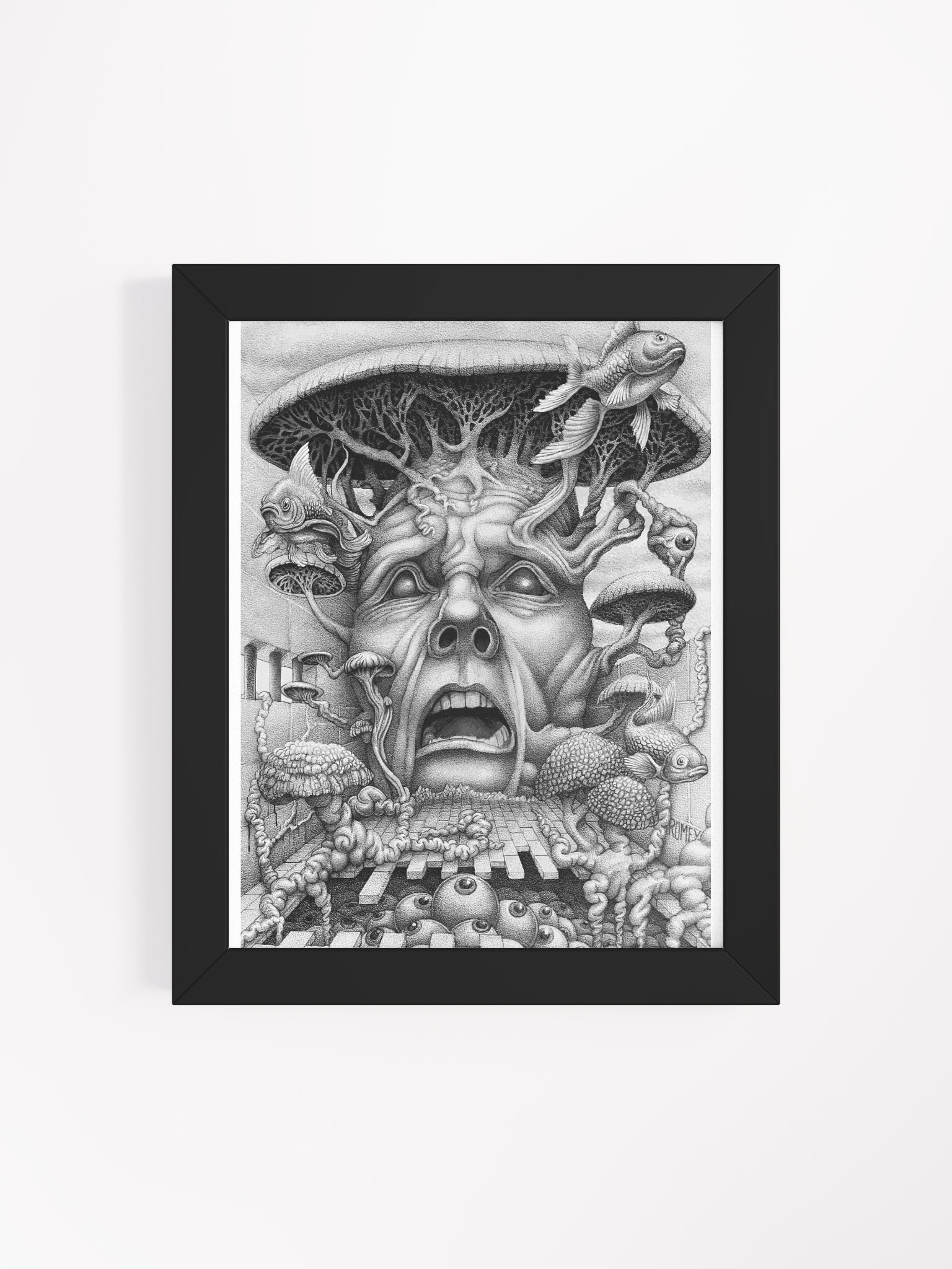 Ego Death Framed Poster product image (17)