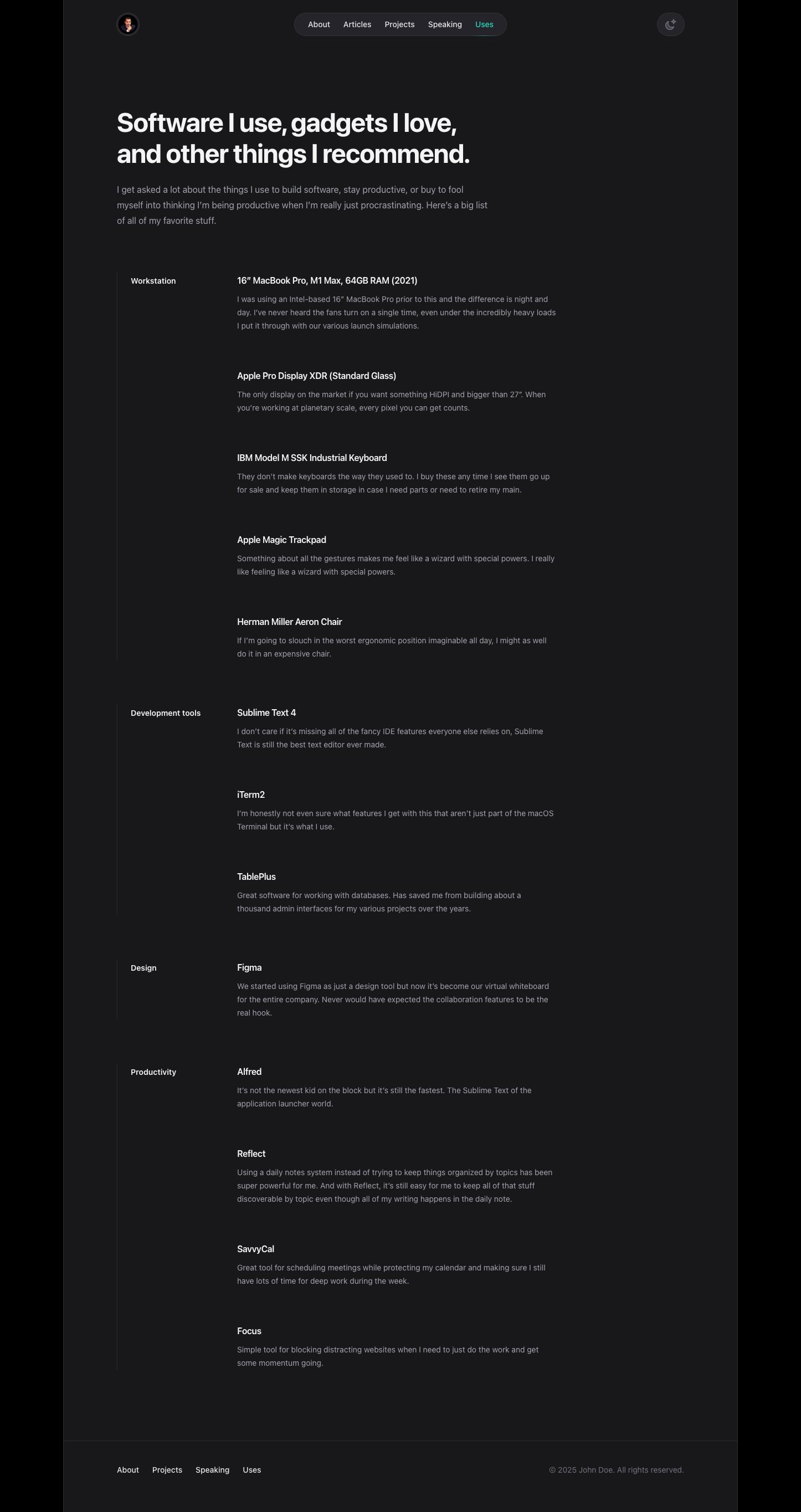 Modern Animated Portfolio Template - Next.js 16, TypeScript & Tailwind CSS v4 product image (6)