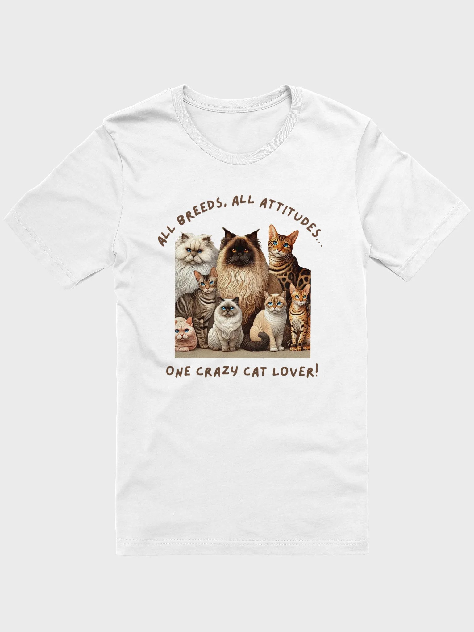 Crazy Cat Lover Tee product image (1)
