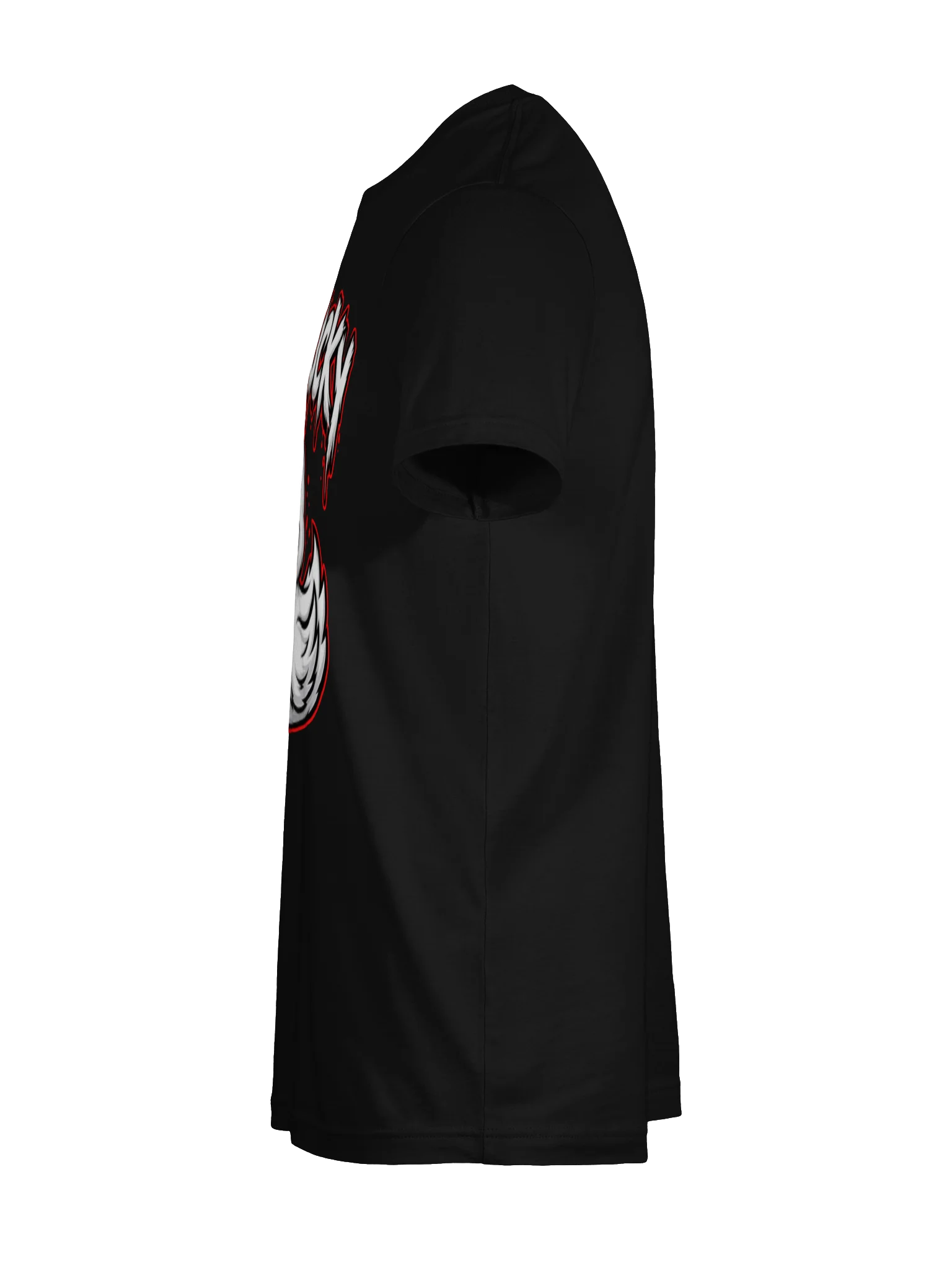 KEVBO "EVIL DUCKY" Adult Black T-Shirt product image (9)