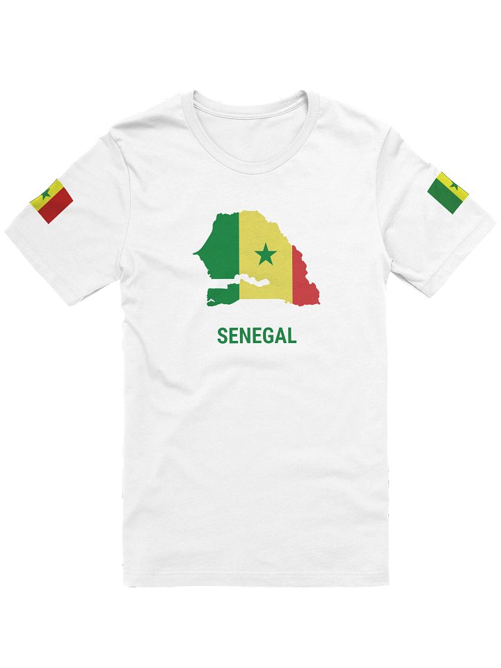 Senegal 2026 World Cup Flag T-shirt - Supporter Edition - Unisex product image (2)
