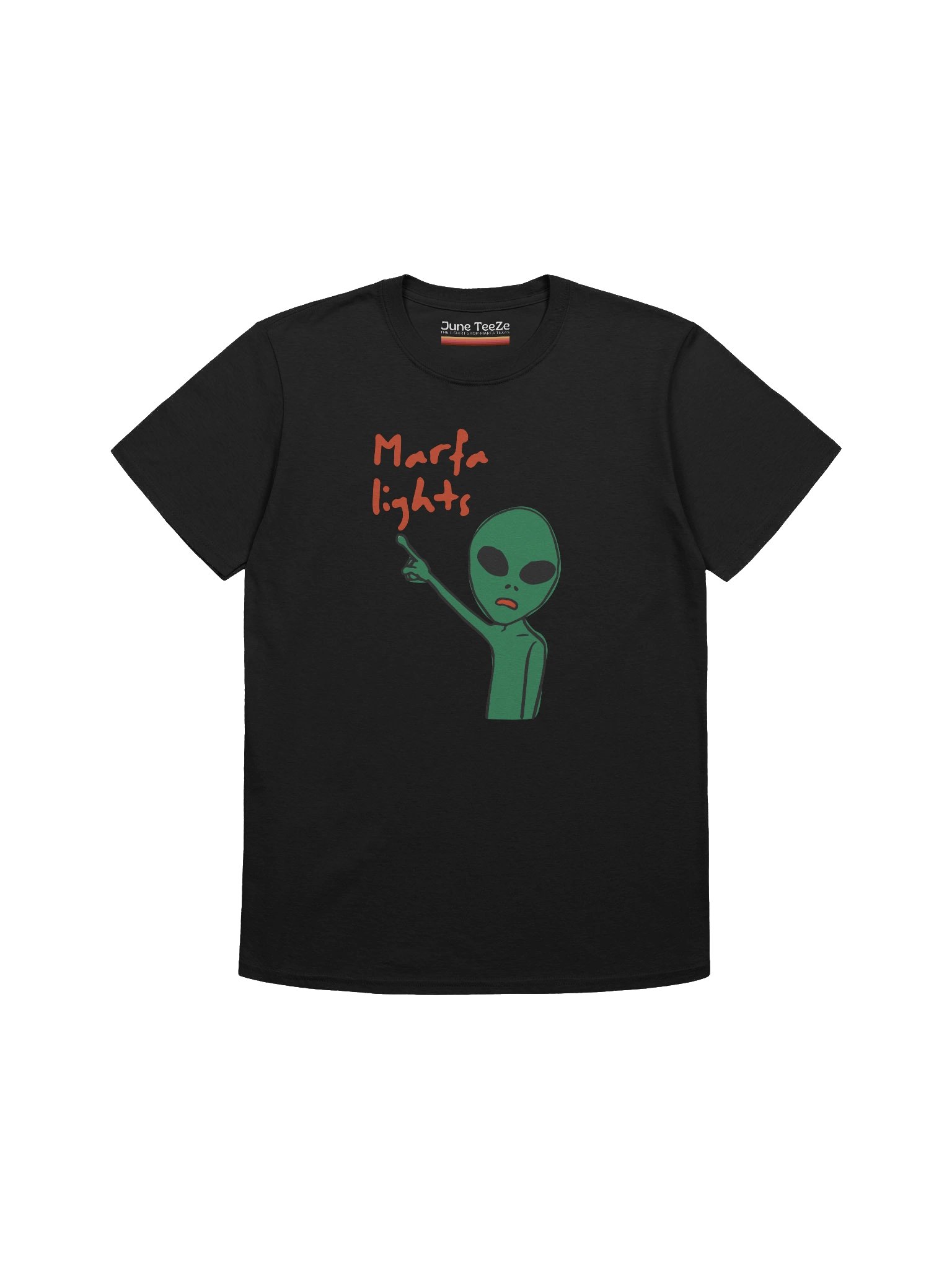 Marfa Lights Alien Unisex Tee product image (1)