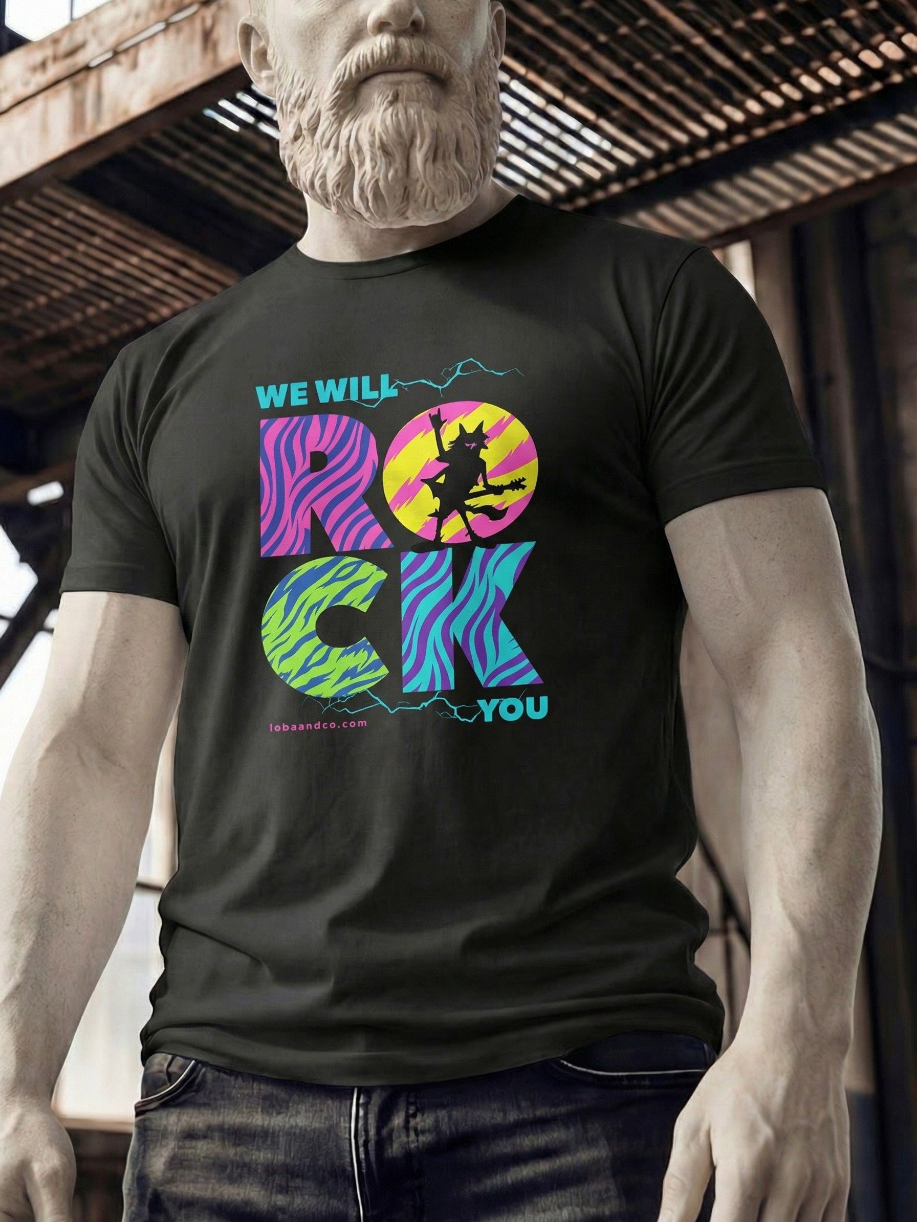 Rockin' Zebra Graphic Tee product image (1)