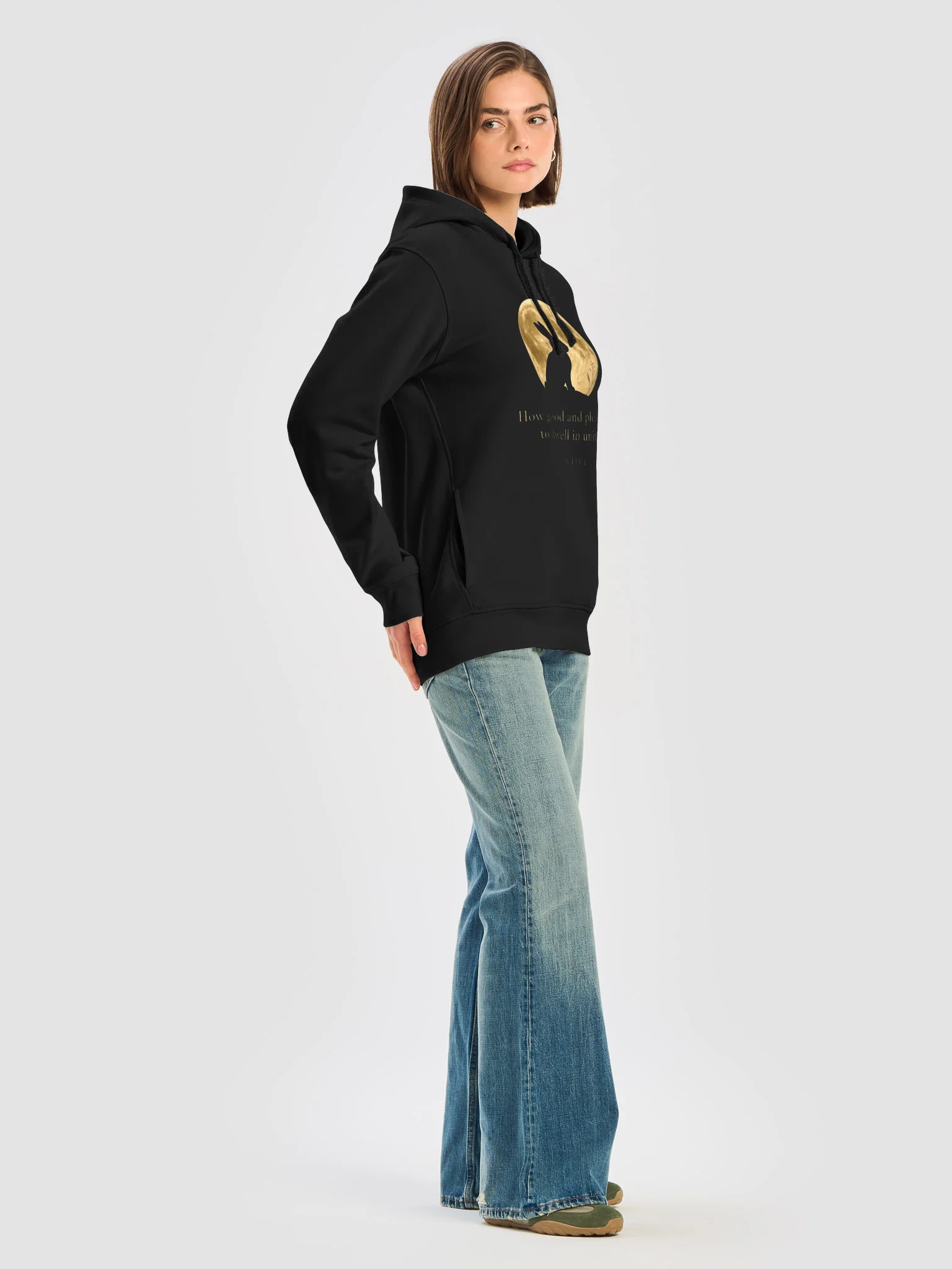 Moonlight Bunny Hoodie - Unisex product image (8)