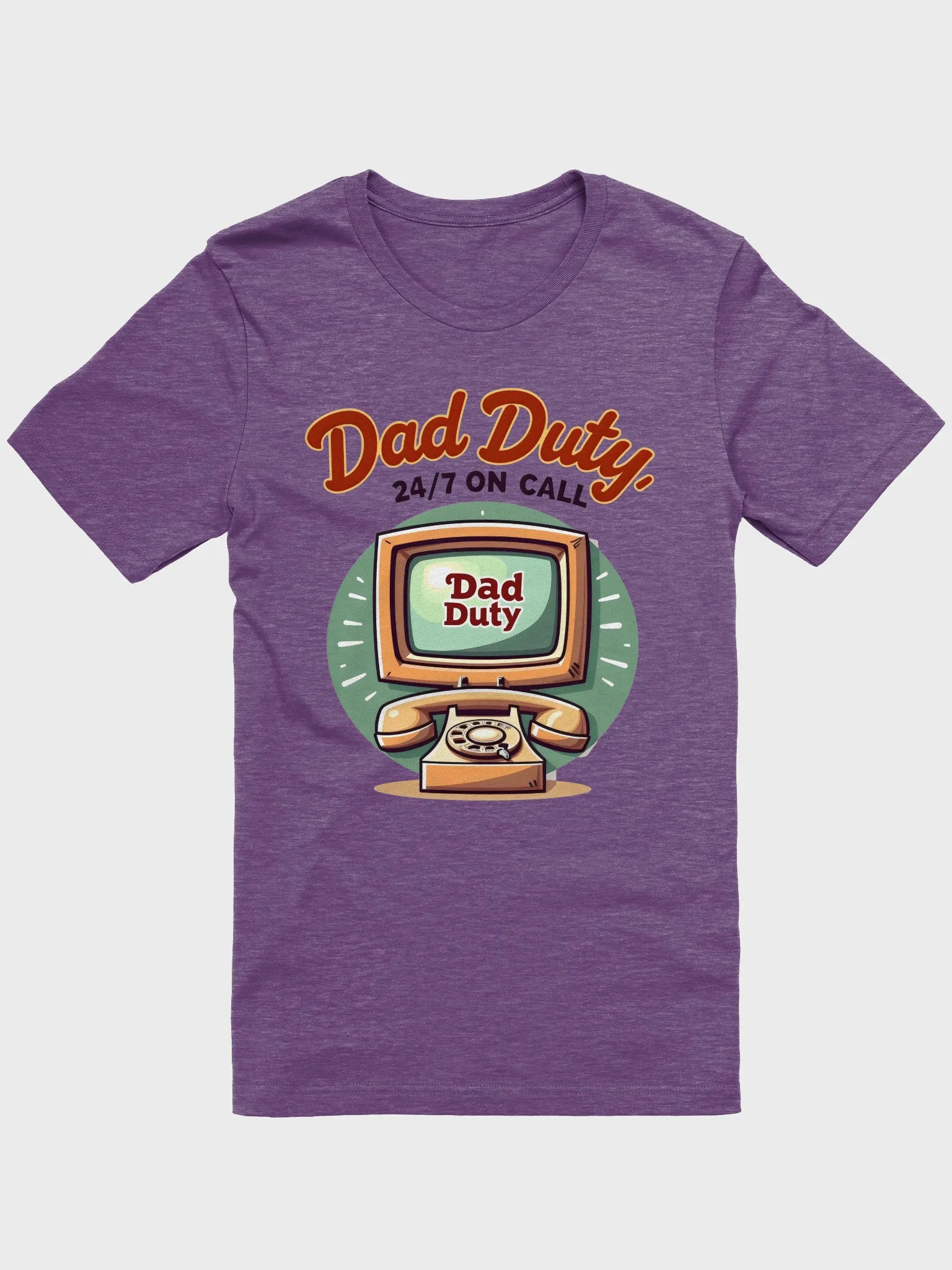 Vintage Dad Duty 24/7 T-Shirt product image (1)
