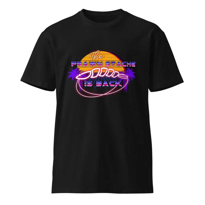 Prawn Stache T-Shirt product image (1)