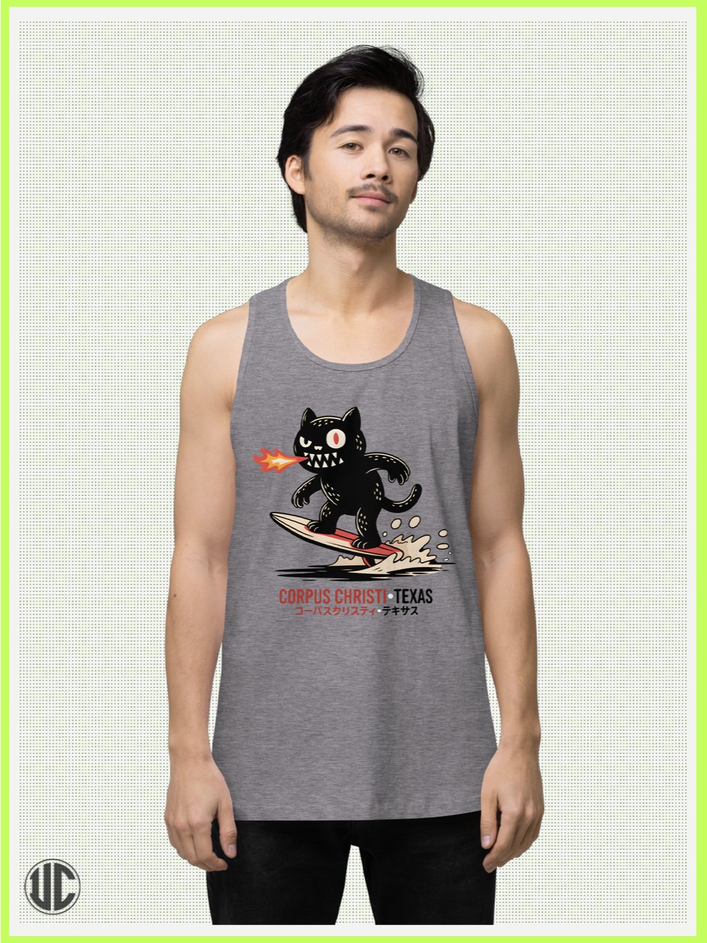 UnkoCon – Corpus Christi Surfer Men’s Tank Top product image (2)
