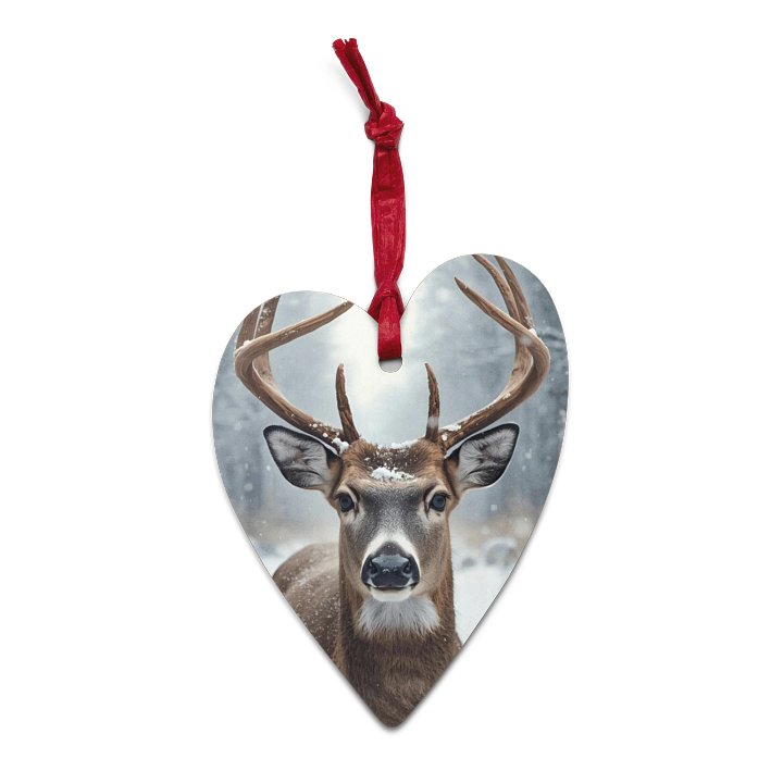 Winter Wonderland Deer Wooden Ornaments product image (2)