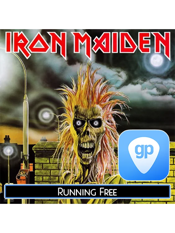 Running Free | PDF Tab + Guitar Pro | Iron Maiden product image (1)