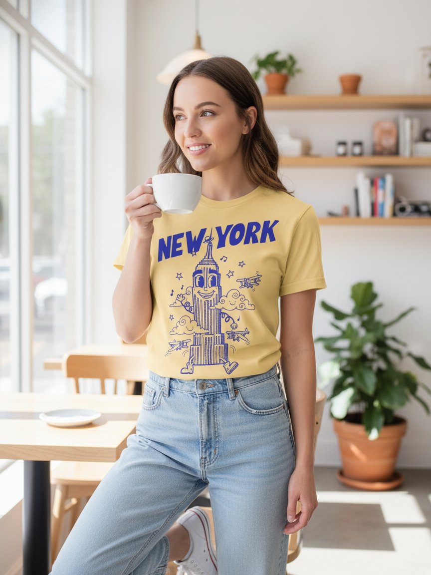 NY Skyscraper Doodle Tee product image (49)