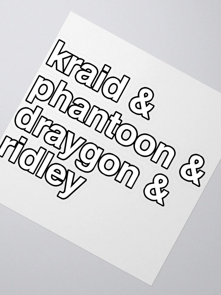 KPDR& Sticker product image (2)