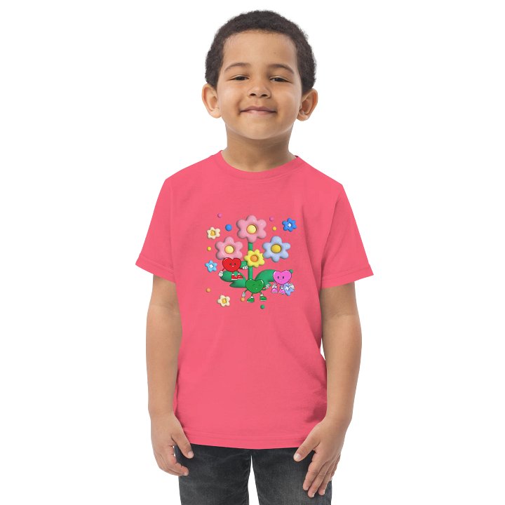 Heartfelt Blooms Toddler Jersey Tee product image (9)