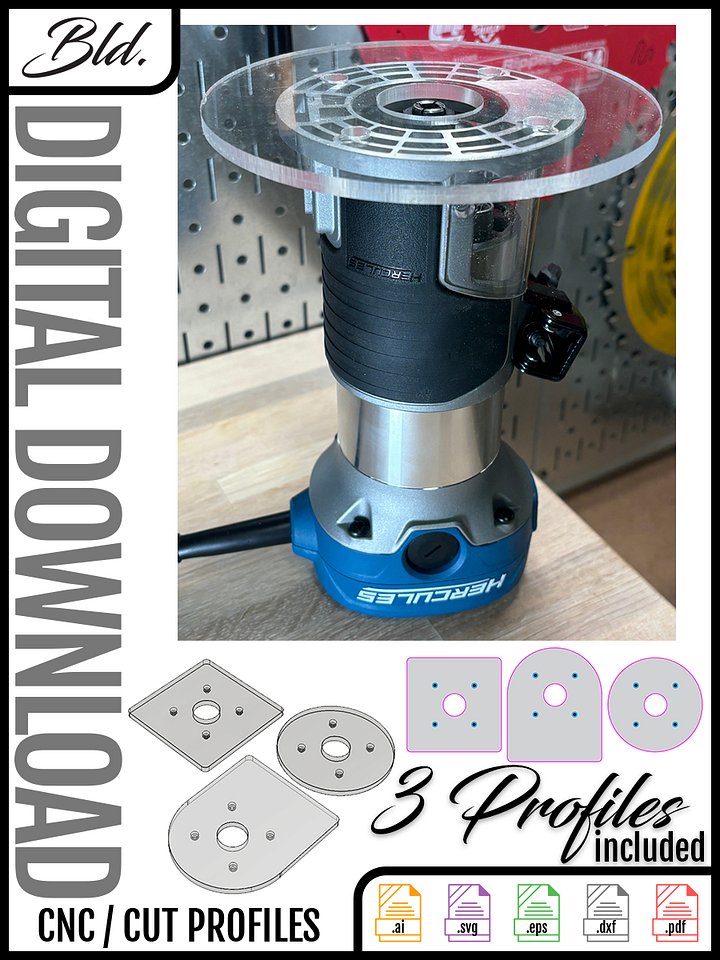 HURCULES | ROUTER BASE & TABLE product image (1)