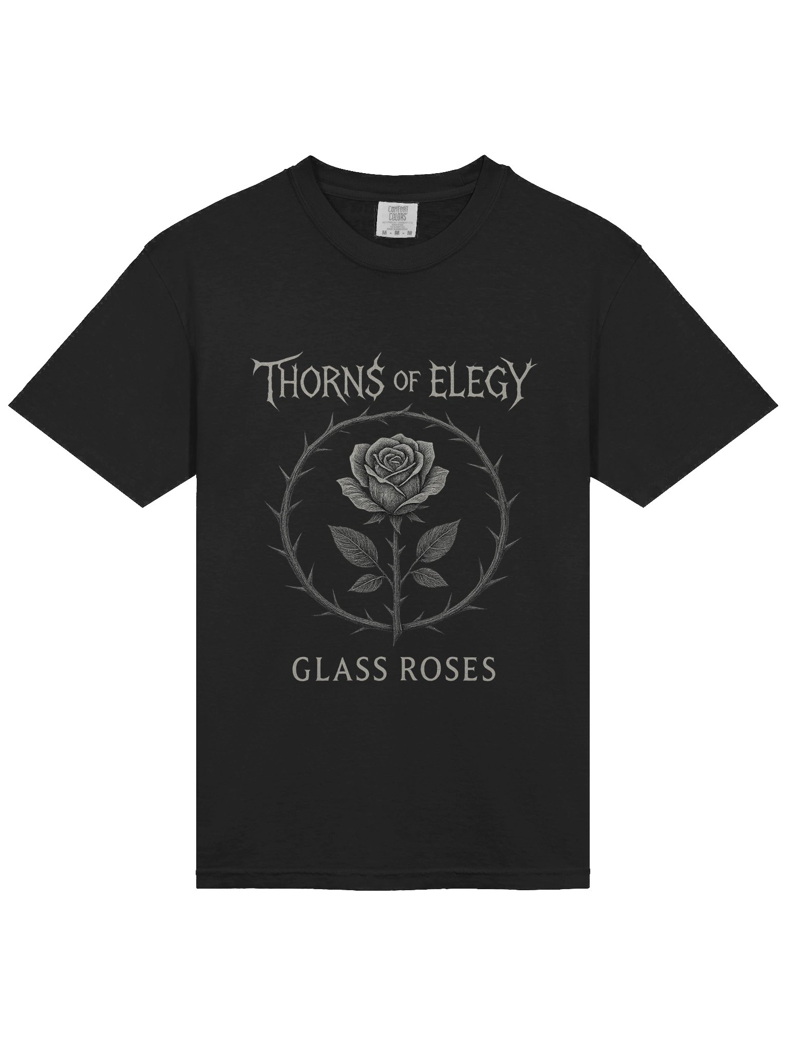 Thorns of Elegy – Glass Roses Tee product image (3)