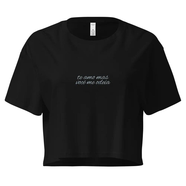 VOCÊ ME ODEIA - ULTRA SOFT CROP TOP product image (1)