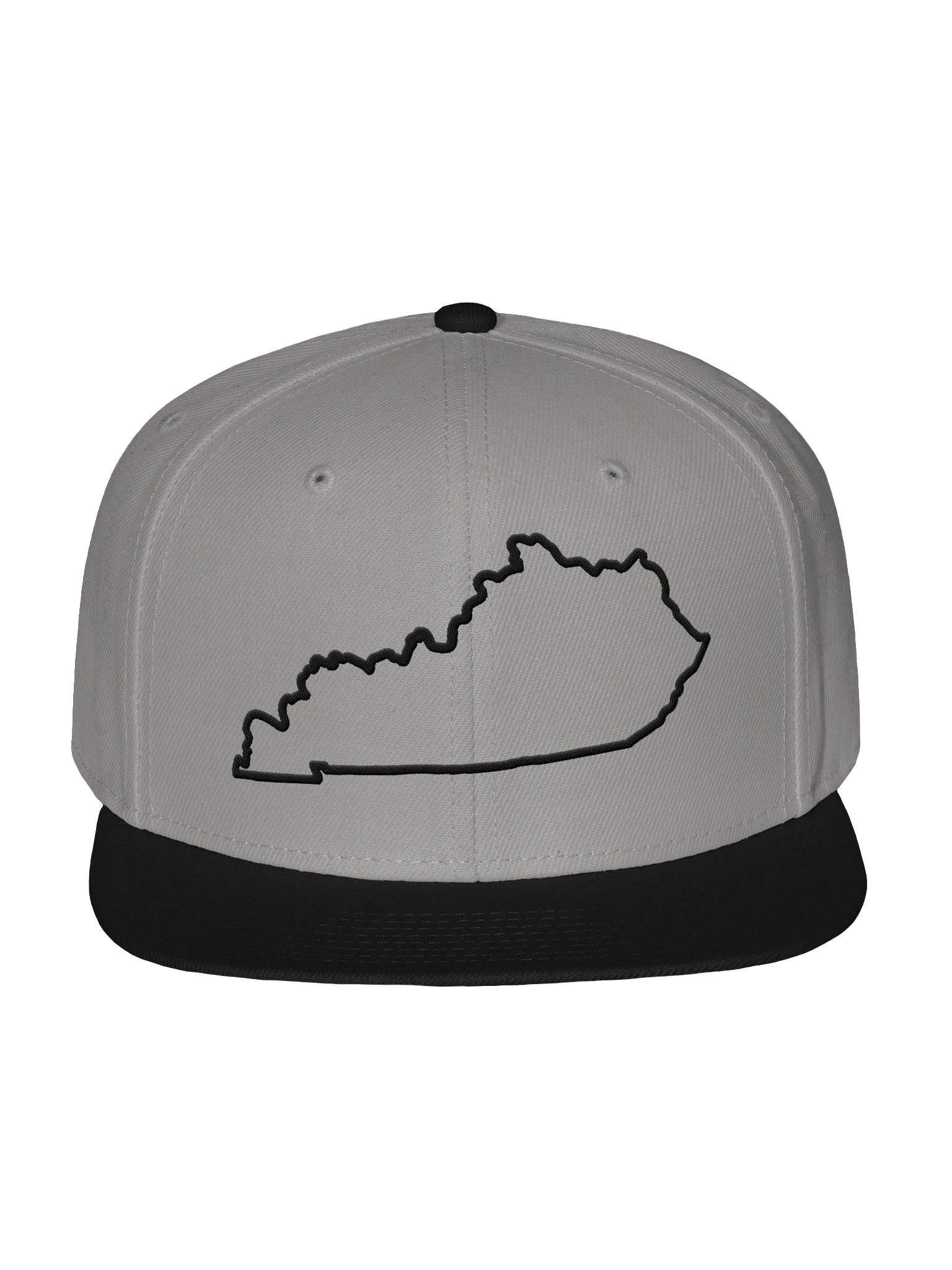 State of Kentucky Outline Embroidered Snapback Hat product image (2)