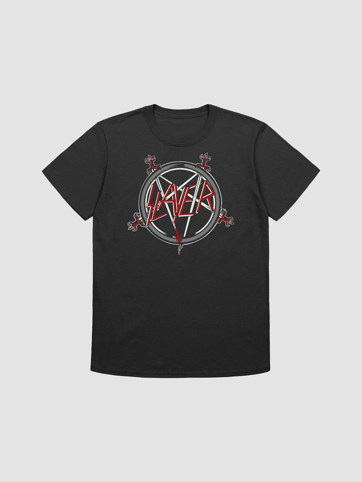 SLAYER Star Circle Unisex T-Shirt product image (1)