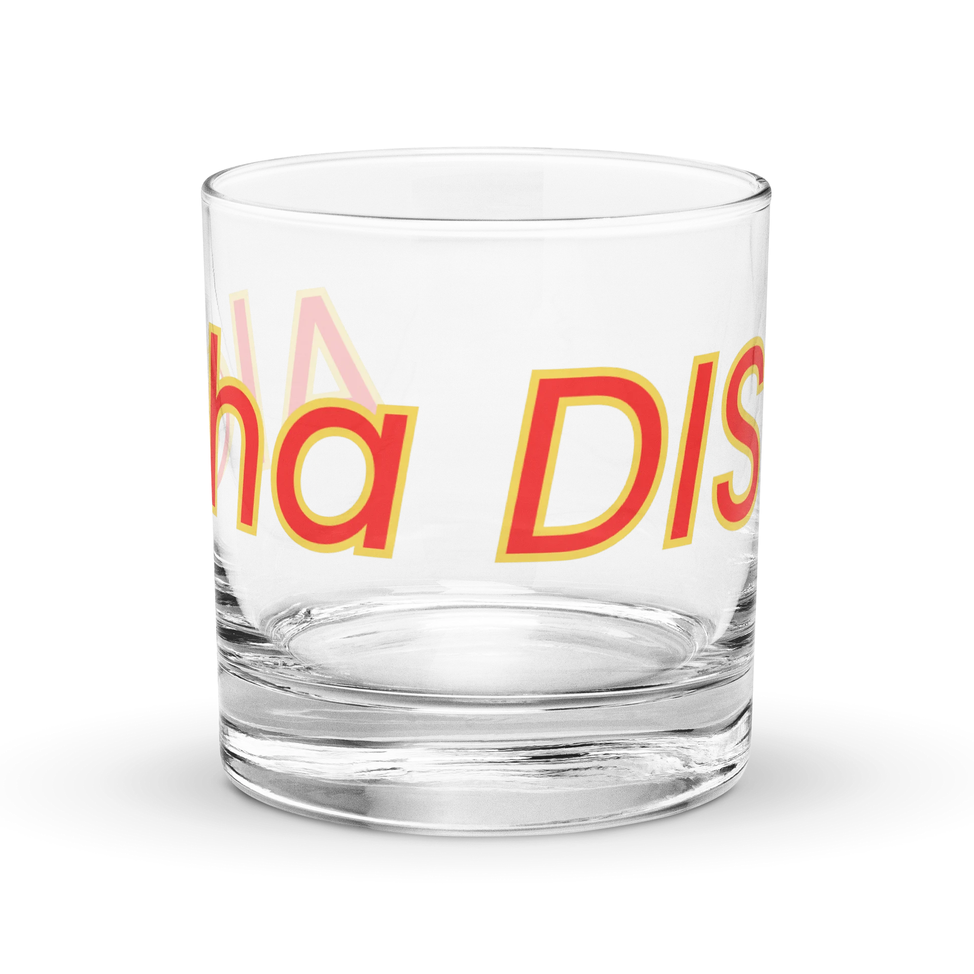 (NEW) Aloha DIS Plumeria Rock Glass product image (2)