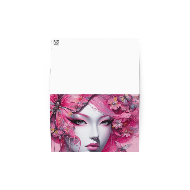 Pink Butterfly Greeting Card product image (2)